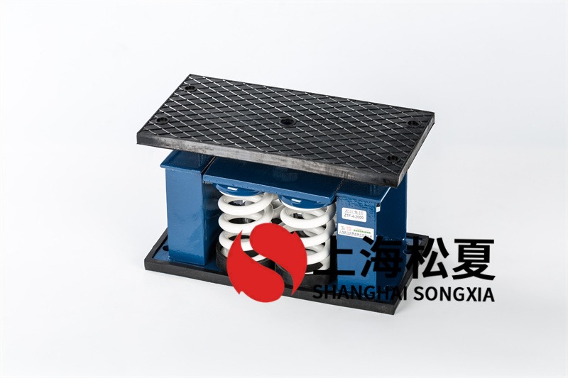 单进风离心通风机减震器构造